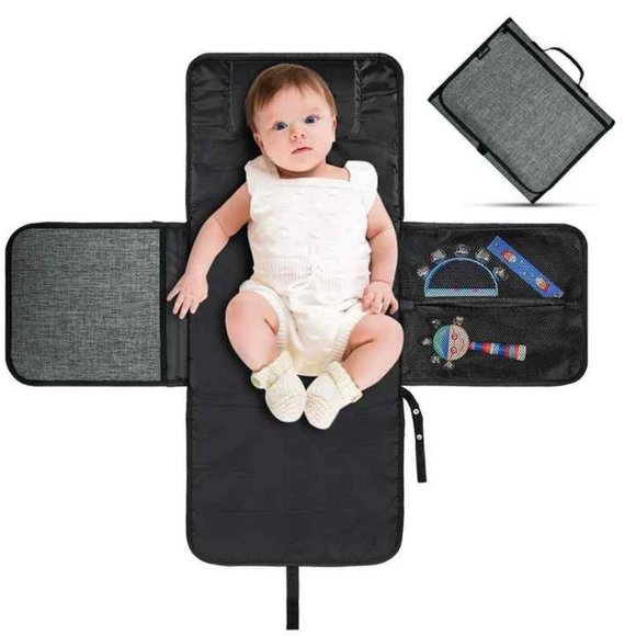 Perfect Baby Shower Gift Portable Diaper Waterproof Travel Changing Pad for Baby - Picture 1 of 11
